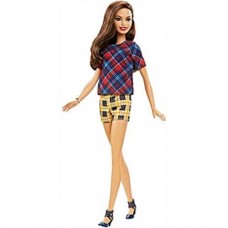 Barbie Fashionistas 52 Plaid on Plaid Doll   